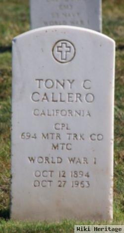 Tony C Callero