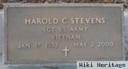 Sgt Harold C. Stevens