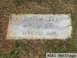 Elnathan W Coleman