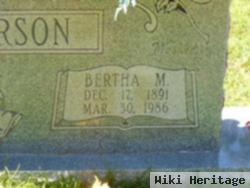 Bertha M. Hickman Patterson