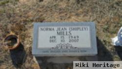 Norma Jean Shipley Mills