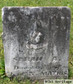 Sarah A. Mathis