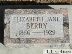 Elizabeth Jane Elder Berry