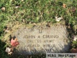 John A Cirino