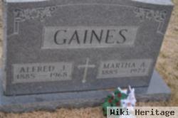 Martha A. Gaines Gaines