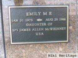 Emily M Mcwhinney