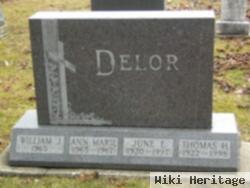 William J Delor