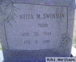 Neita M Swinson Todd