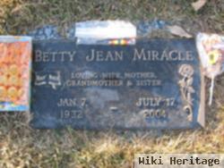 Betty Jean Miracle