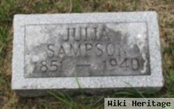 Julia Nelson Sampson