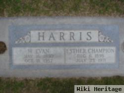 Esther Champion Harris