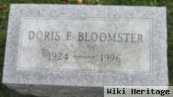 Doris E Bloomster