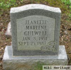 Jeanette Marlene Culwell