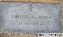 Annie Christine Gill Hurdle