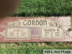 Etta F Gordon