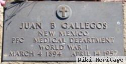 Juan B Gallegos