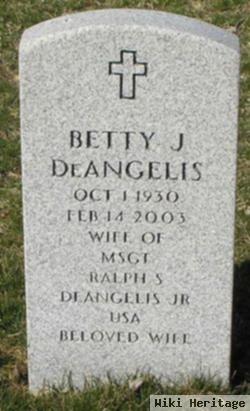 Betty Joann Faucett Deangelis