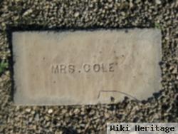 Mrs Cole