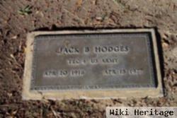 Sgt Jack B Hodges