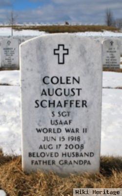 Colen August "kelly" Schaffer