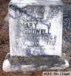 Mary Jane Lancaster Mcdowell