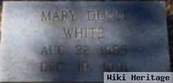 Mary Mercer Dunn White