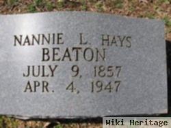 Nancy Louise Hays Beaton