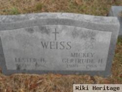 Lester H Weiss