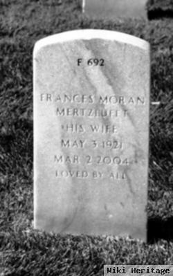 Frances Moran Mertzlufft