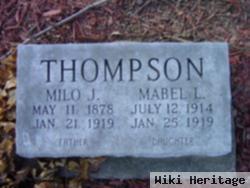 Milo J Thompson