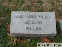 Mary Farmer Willison