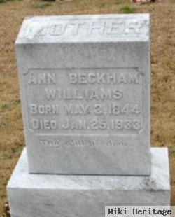 Ann Beckham Williams