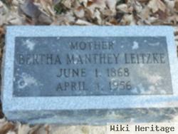 Bertha Manthy Leitzke