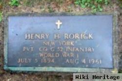 Henry H. Rorick