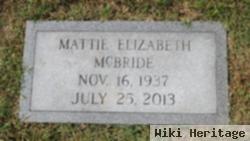 Mattie Elizabeth Mcbride