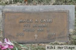 Mack A Cash