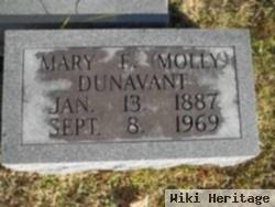 Mary E "molly" Dunavant