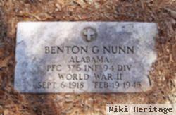 Benton G Nunn