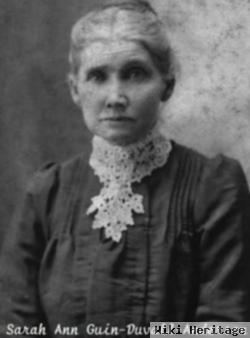 Sarah Ann Guin Anderson