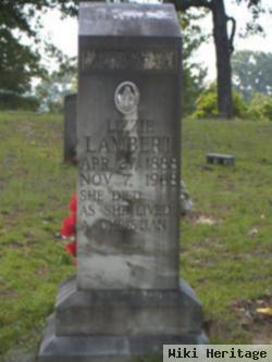 Elizabeth "lizzie" Walters Lambert