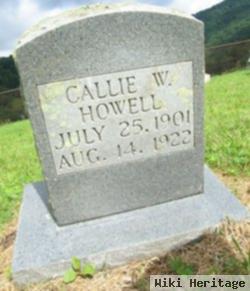 Callie W. Howell