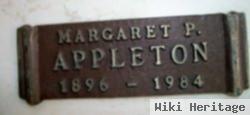 Margaret P Appleton