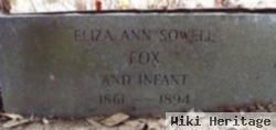 Eliza Ann Sowell Fox