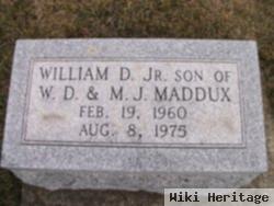 William D. Maddux, Jr