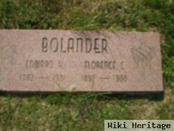 Edward H Bolander