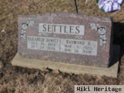 Elizabeth "betty" Dewitt Settles