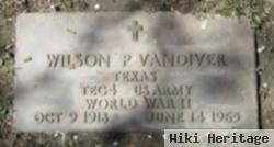 Wilson P Vandiver