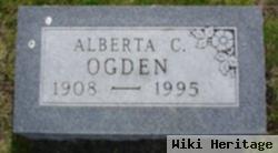 Alberta C Ogden