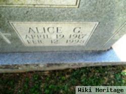 Alice G Truan