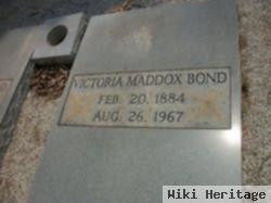 Victoria Ethel Maddox Bond